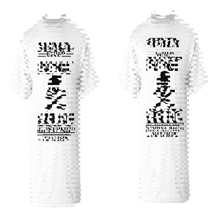 Ingeniero Químico Ingeniería En Ciencias Camiseta unisex