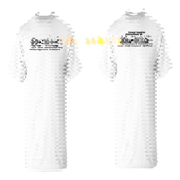 International Macaque Week 2024Er1 Tシャツ