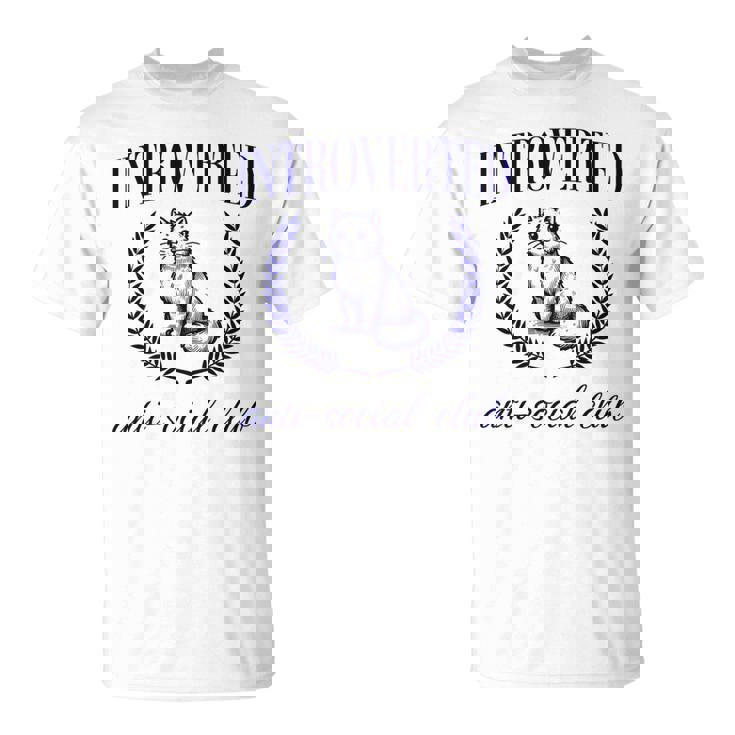 Introverted Antiocial Club 長袖tシャツ Tシャツ