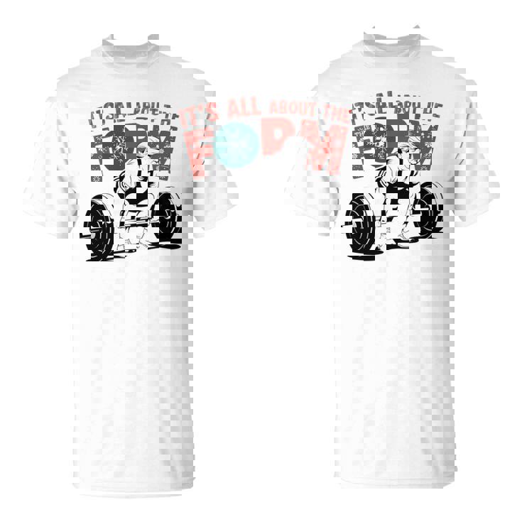 It's All About The Form デッドリフティング トランプ ワークアウト ジム 面白い 長袖tシャツ Tシャツ