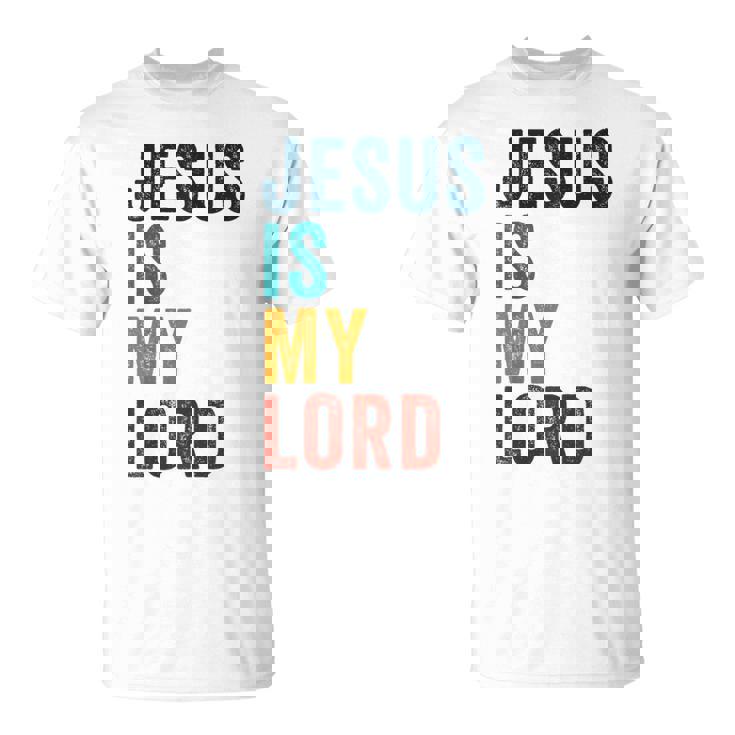 Jesus Is My Lord – Christian Faithintage Graphic Tシャツ