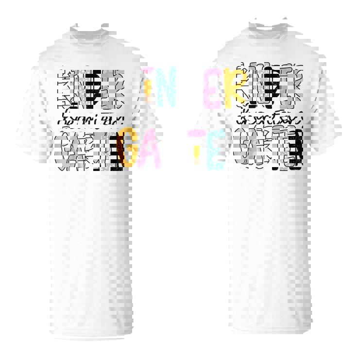 Kindergarten Dream Team Back To School Teacher Student T-Shirt