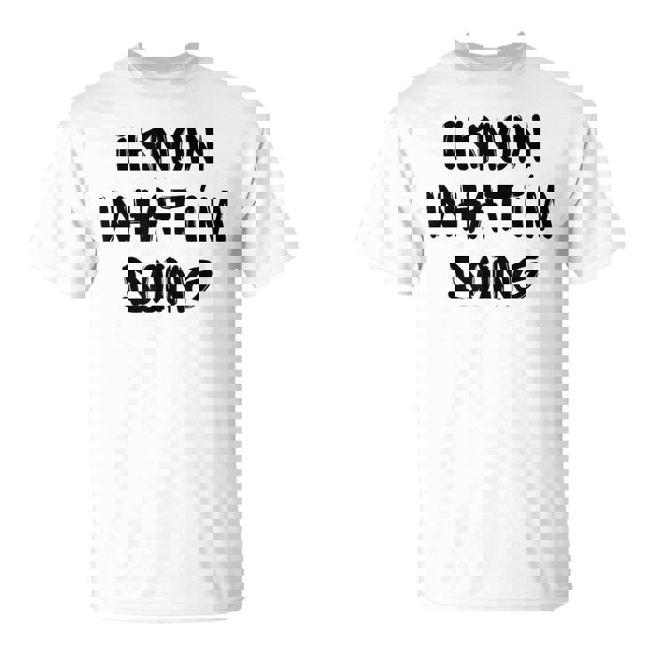 I Know What I'm Doing 面白いホワイトライパーティーアイデア Tシャツ