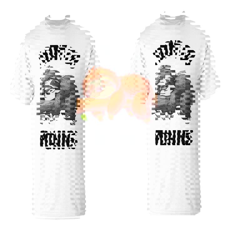 Lazy Nappingloth 怠惰な昼寝ナマケモノ Tシャツ