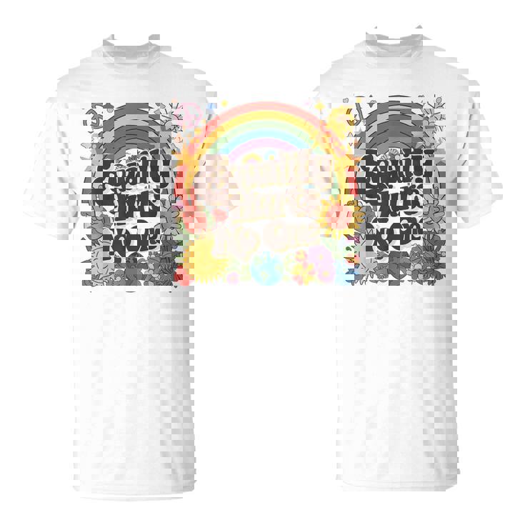 Lgbtqの平等は誰もプライドを傷つけない 人権 レインボープライド Tシャツ