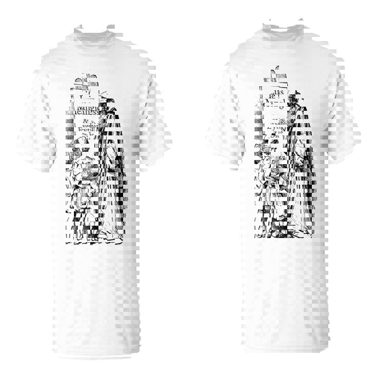 Life Is Meaningless 人生は無意味である-ニヒリストの哲学 Tシャツ