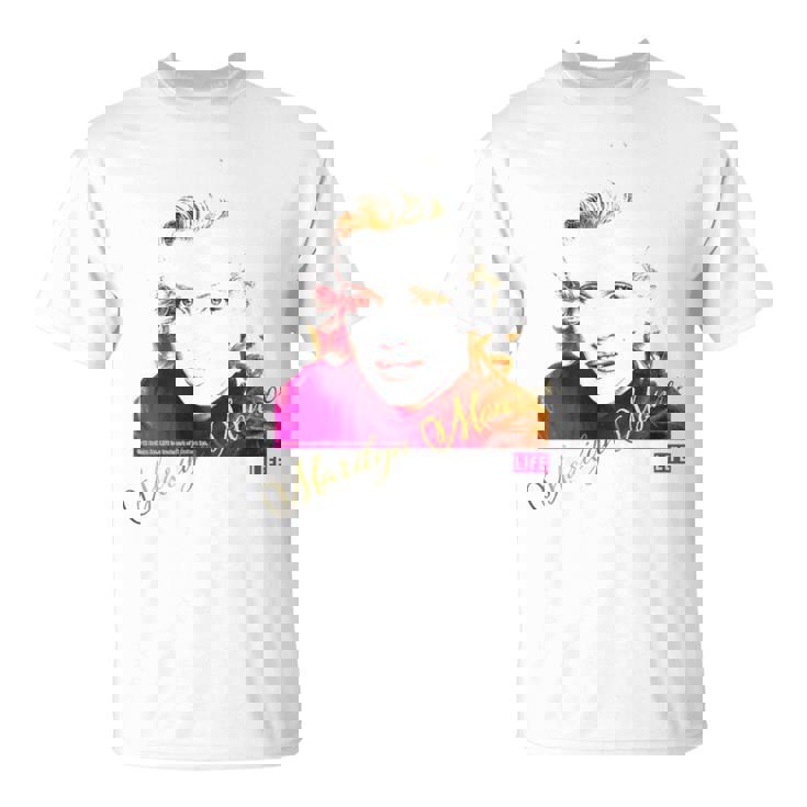 Life Picture Collection _ マリリン モンロー7 Tシャツ