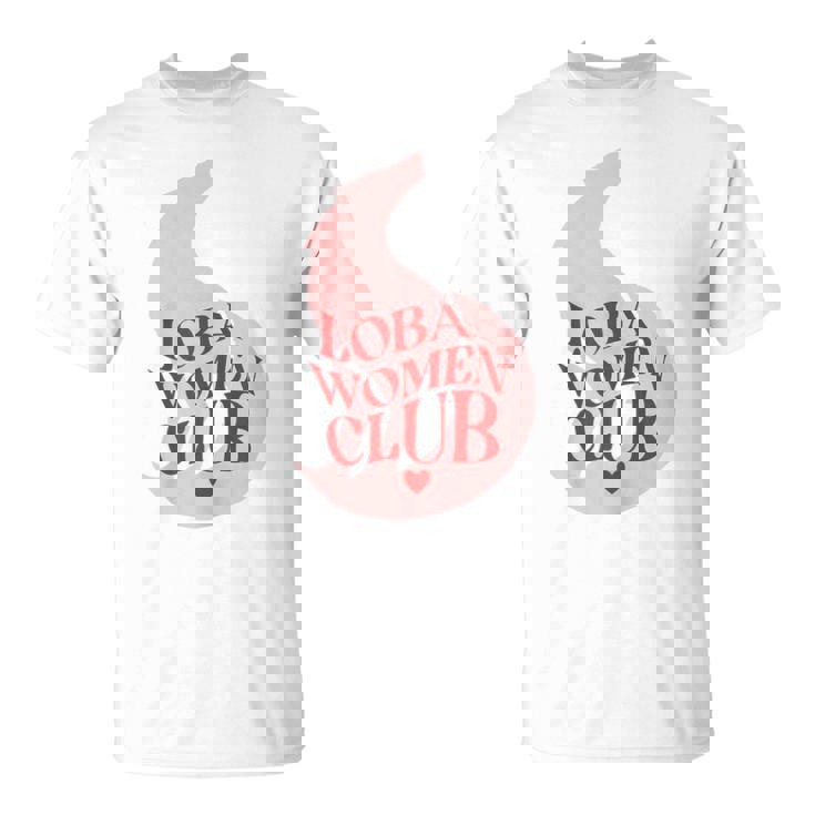 Loba Latina Fan Club Es Empoderadas Hispano Ella Lobo Camiseta unisex