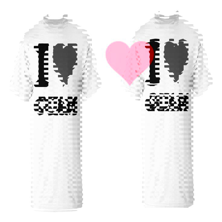 I Love Guam Tシャツ