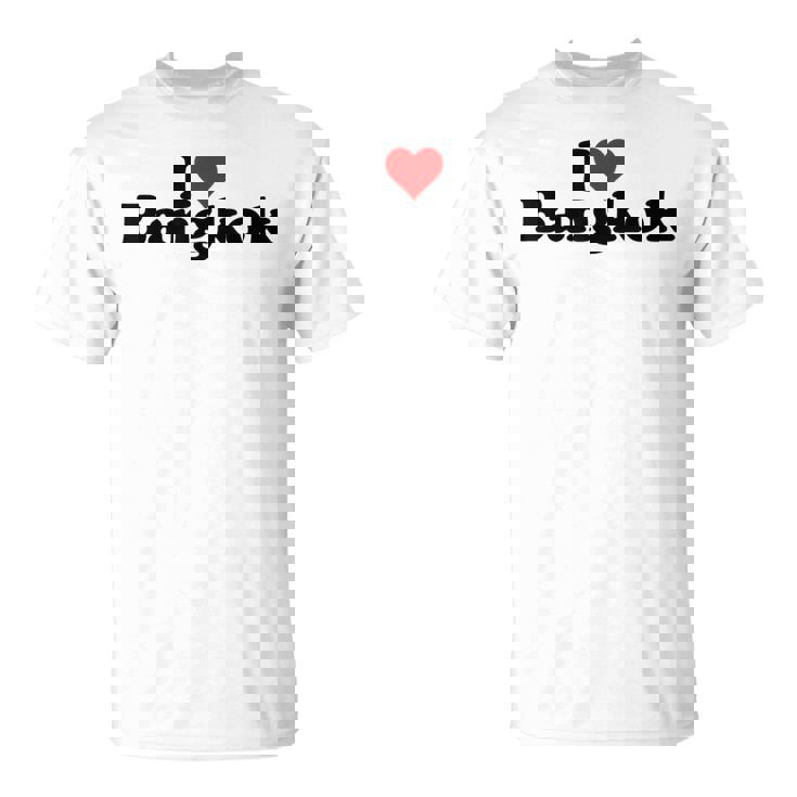 I Love Heart Bangkok タイ Bk Bkk Tシャツ