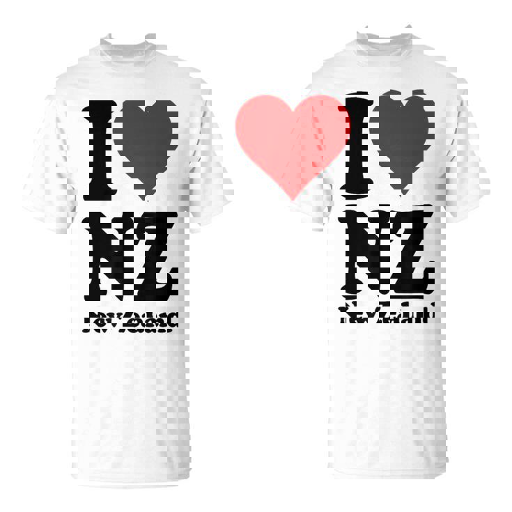I Love Heart ニュージーランド Nz キウイマオリ文化 Tシャツ