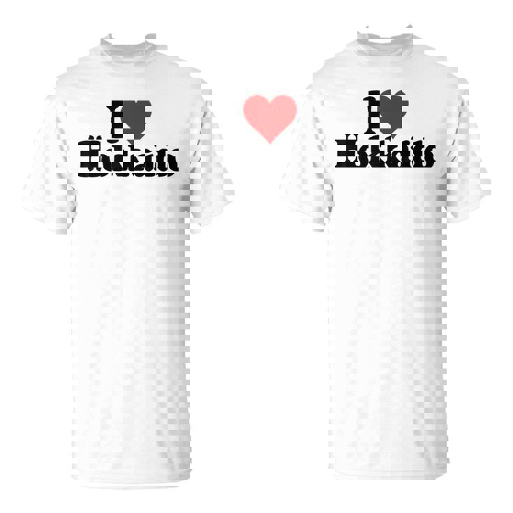 I Love Heart 北海道ジャパン Tシャツ