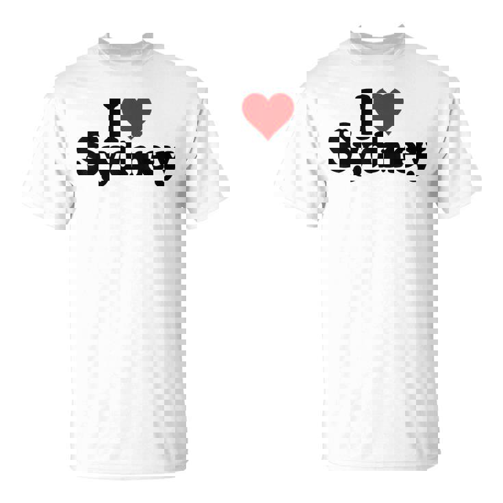 I Love Heartydneyyd Namee Australia Tシャツ