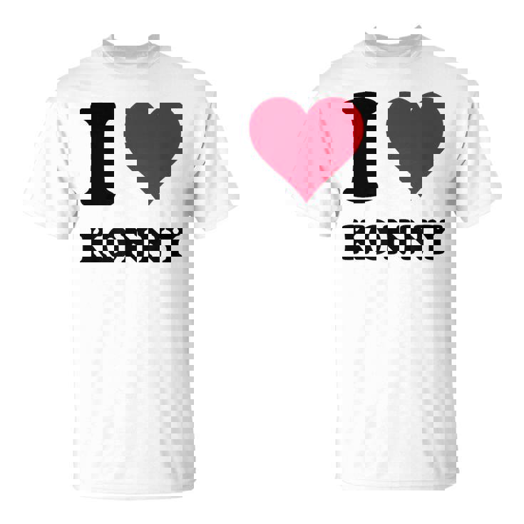 I Love Konny Tシャツ