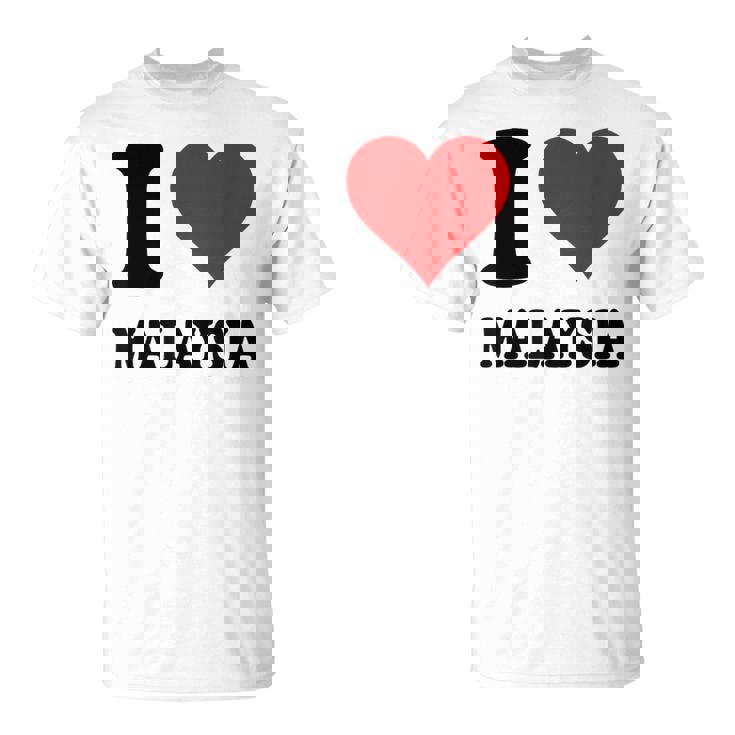 I Love Malaysia Tシャツ