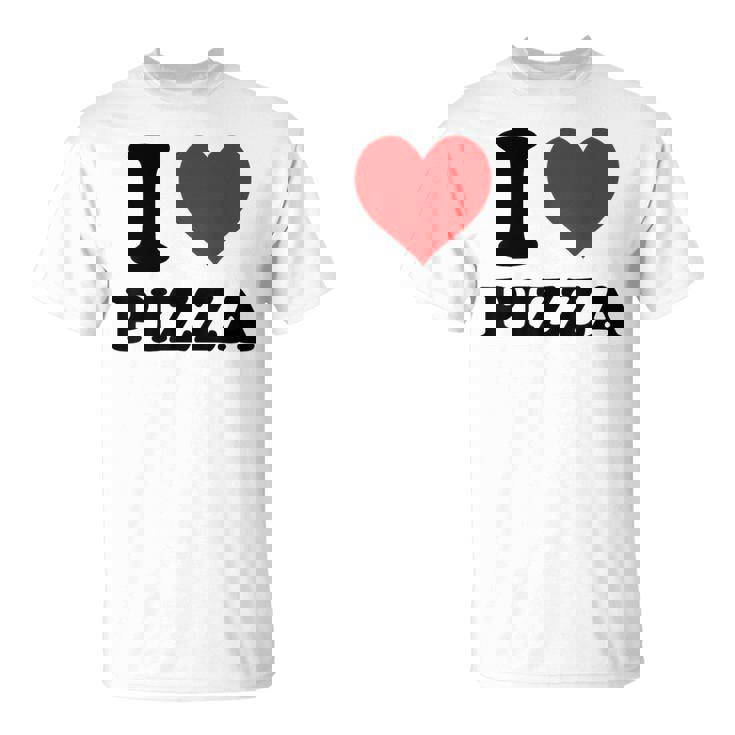 I Love Pizza Tシャツ
