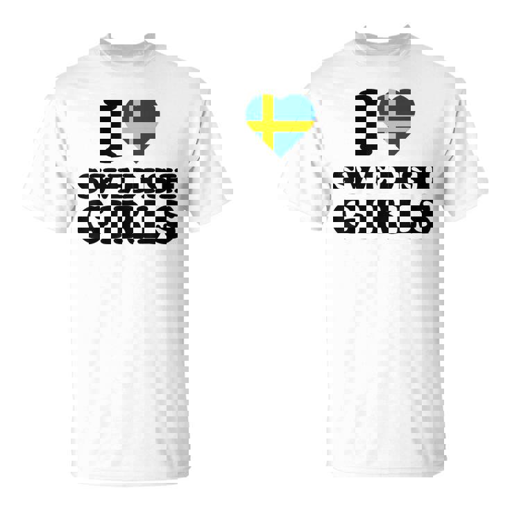 I Lovewedish Girls Tシャツ