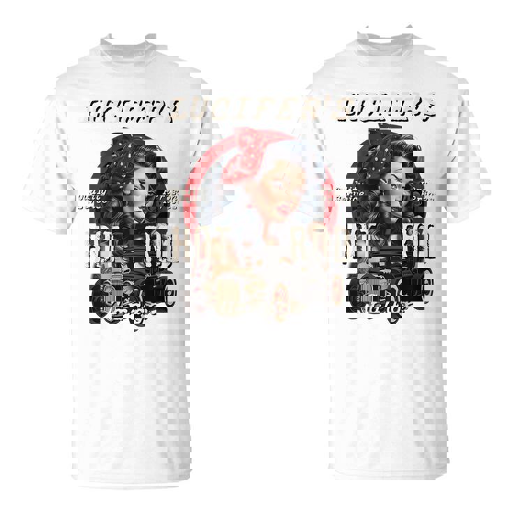 Lucifer's スーパーホットロッド ピンナップガール ロカビリー ガレージ レトロ Tシャツ