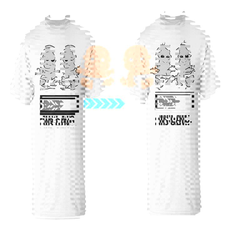 Maglietta Divertente Per Mamma In Attesa Di Gemelli - Design Grazioso Con Scritta Annuncio | Regalo Originale Gravidanza - Foto 5