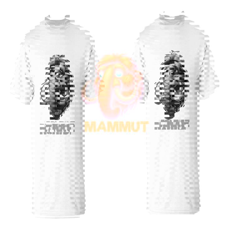 Mammut 氷河期 石器時代 象 ダス イスト マムート コスチューム 長袖tシャツ Tシャツ