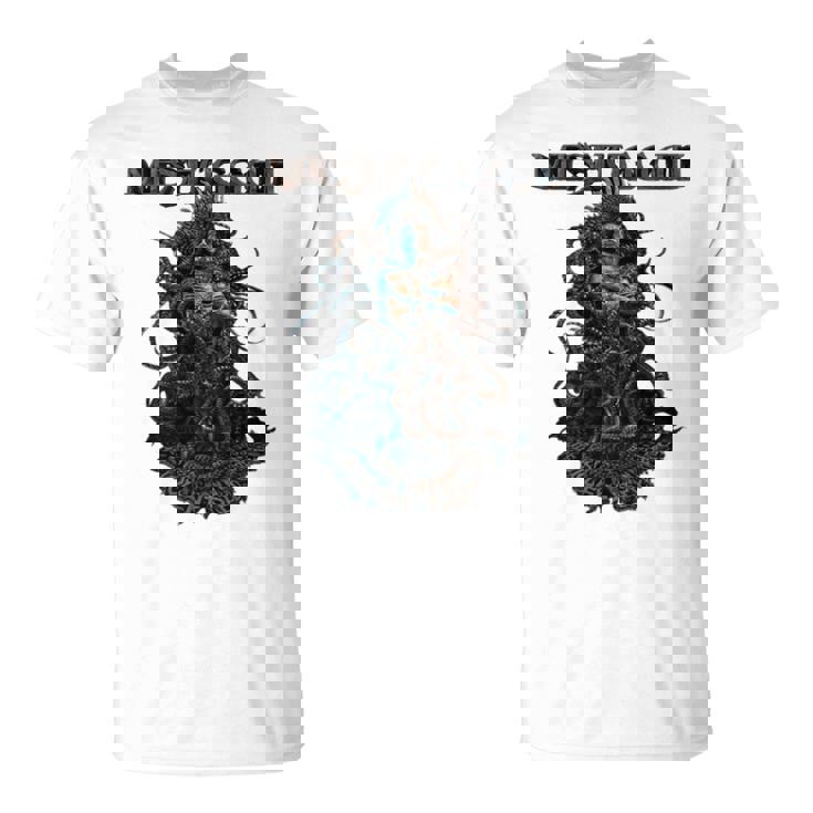 Meshuggah グラフィックデザインギフト Meshuggahファンへのメンズギフト。 長袖tシャツ Tシャツ