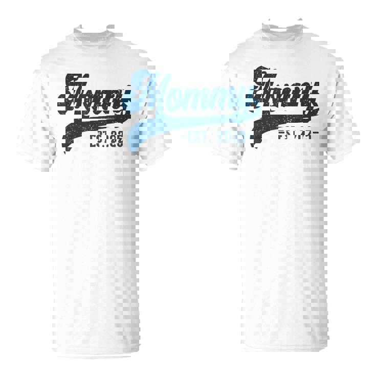 Mommy Est 2025 Mommy To Be New Mommy Pregnancy Tシャツ