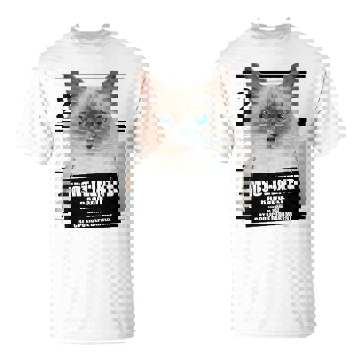 Most Wanted ラグドール ラグドール 猫 Tシャツ