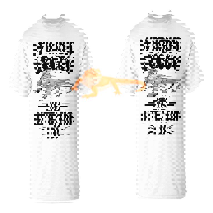 My Bearded Dragon Eats Better Than I Do トカゲ爬虫類 Tシャツ