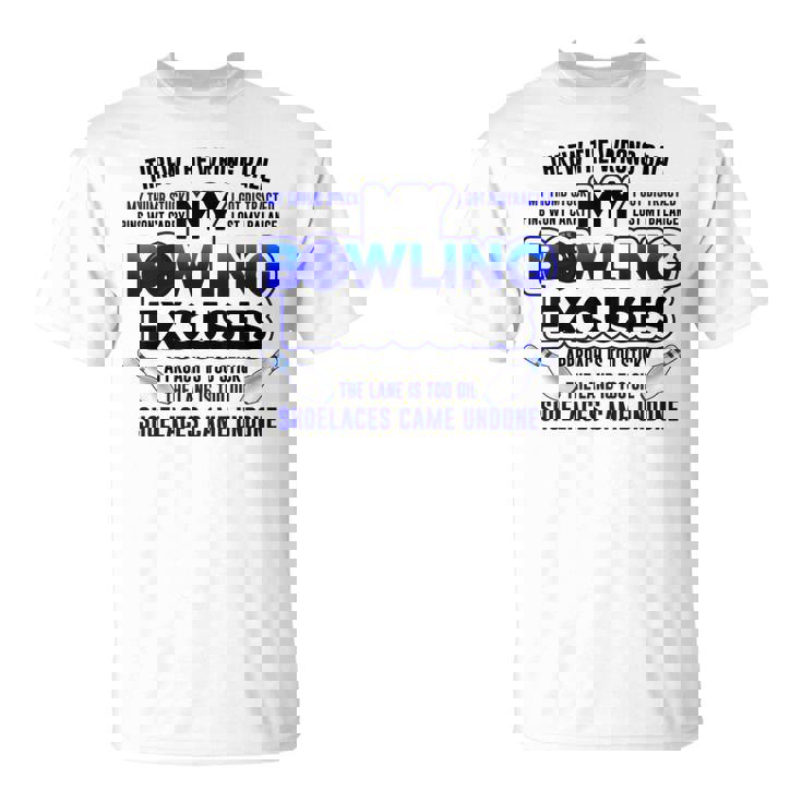 My Bowling 言い訳 おもしろボーリングギフト Tシャツ