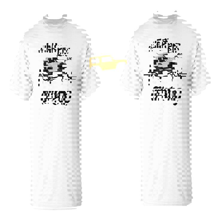 My Heart Beats For オフロード 4X4 Jb74 Gj 4Wd ファンアイボリー Tシャツ