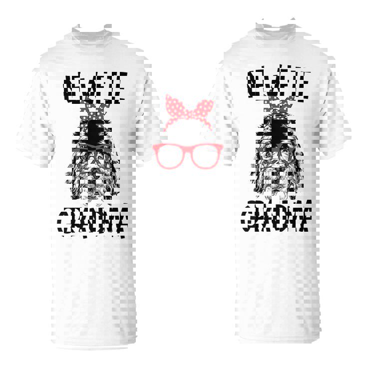 Newfie Grandma Newfoundland Dog Nana Mother's Day T-Shirt