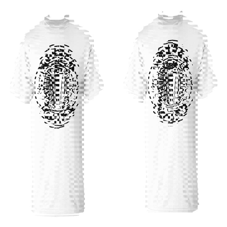 No Beer No Life ヴィンテージ飲酒 ビール愛好家向け ビールファン向け Tシャツ