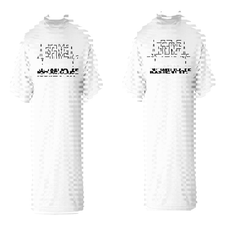 No Game No Life！ノーゲームノーライフ！ゲーマーの心拍図 Tシャツ