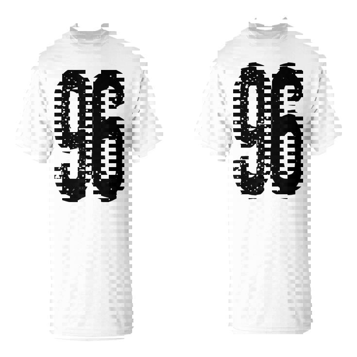 Número 96 Camiseta unisex