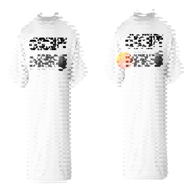 Occupy Mars 公式スペース Nasa 火星ミッション Tシャツ