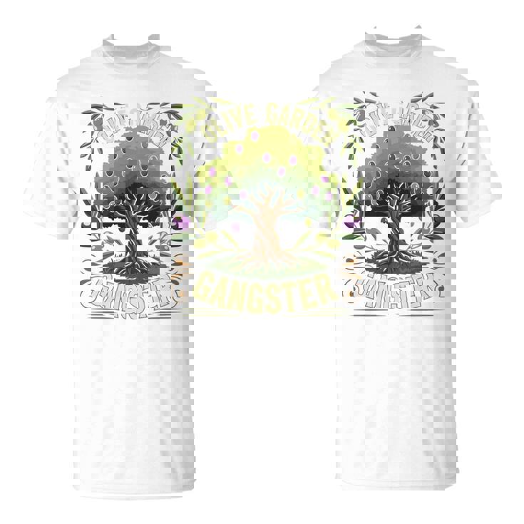 Olive Garden Gangster Olive Tree Graphic 長袖tシャツ Tシャツ