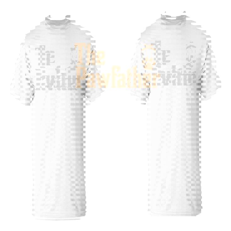 The Pawfather ファニーペット愛好家 ノベルティ 父の日 長袖tシャツ Tシャツ