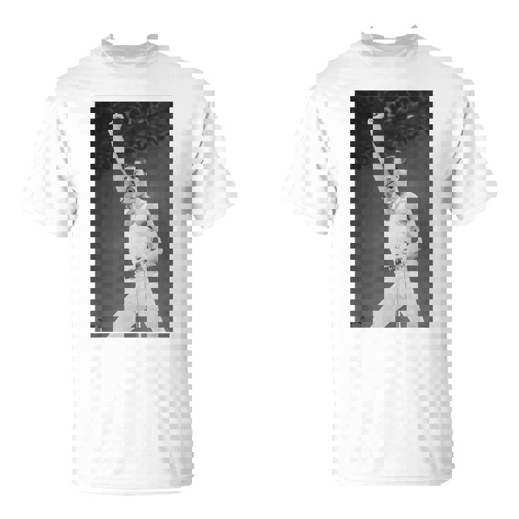 Queen Live Aid フレディ・マーキュリー・ウェンブリー・スタジアム 1985 Tシャツ