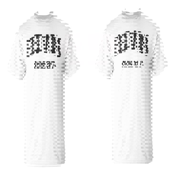 Red Wing ミネソタ Mn ヴィンテージ アスレチック スポーツデザイン Tシャツ