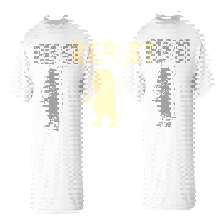 Resist Penguins Activism グラフィック Wetand With Penguins 長袖tシャツ Tシャツ