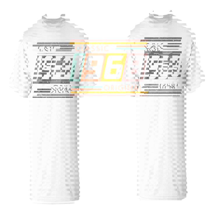 Retro Classic 1968 Originalintage Cumpleaños Edición 1968 Camiseta unisex