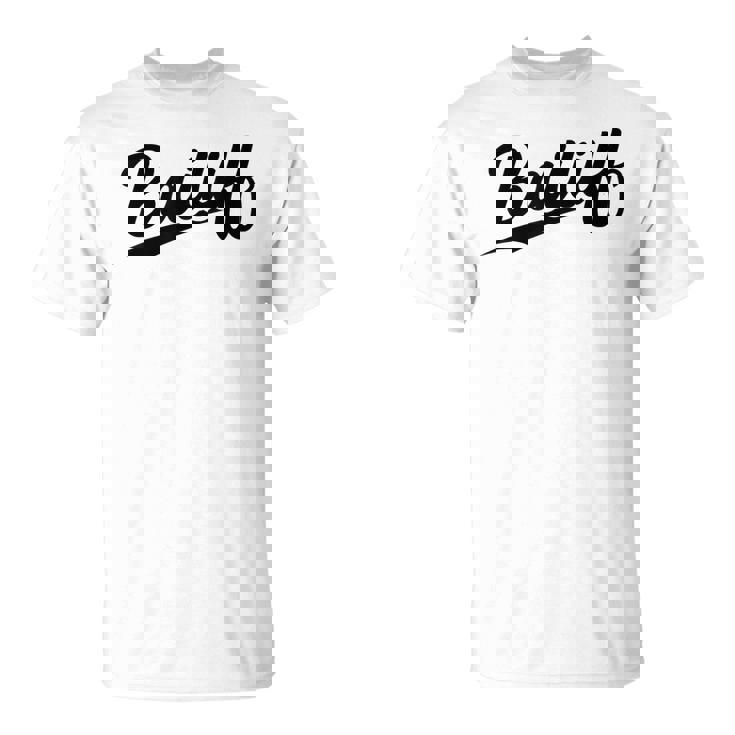 Retrowoosh Job Title Bailiff Tシャツ