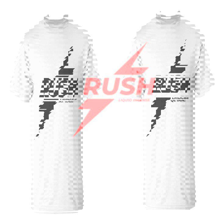 Rush Poppers リキッドインセンス オリジナルゲイボトム Tシャツ