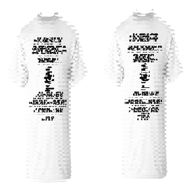 Sanremo 2025 Expression シャツ Tシャツ