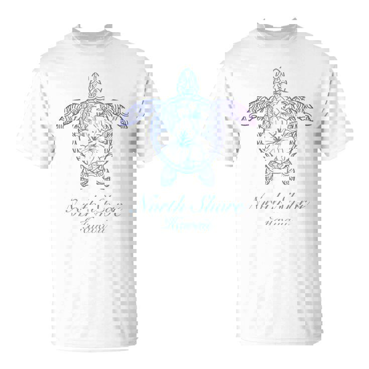 Save The Hawaii ウミガメ ハワイアンブルー トライバル タートル ホヌ Tシャツ