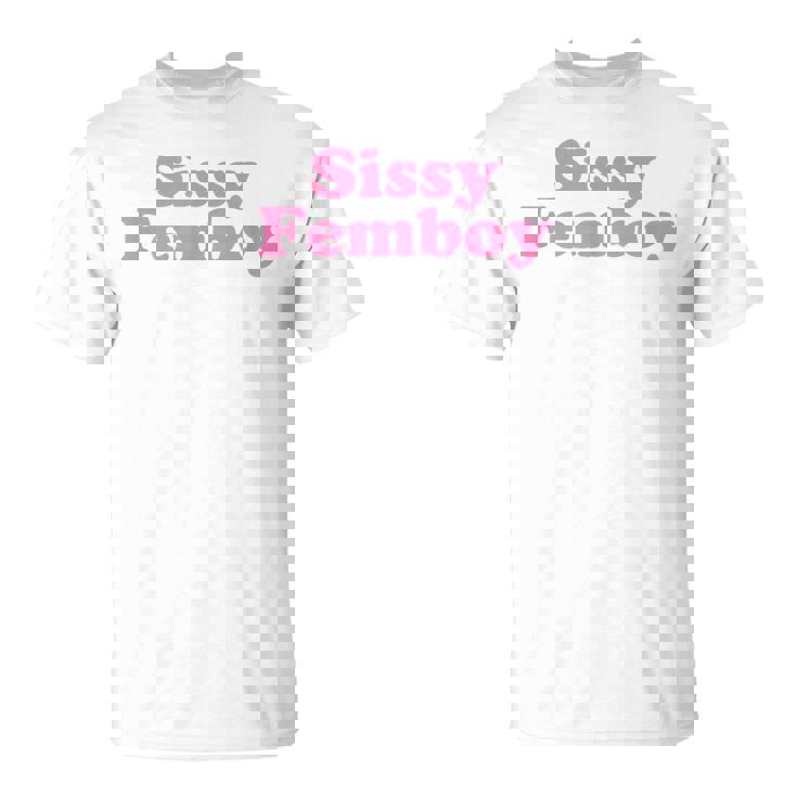 Sissy Femboy Crossdressing Aesthetic Tシャツ