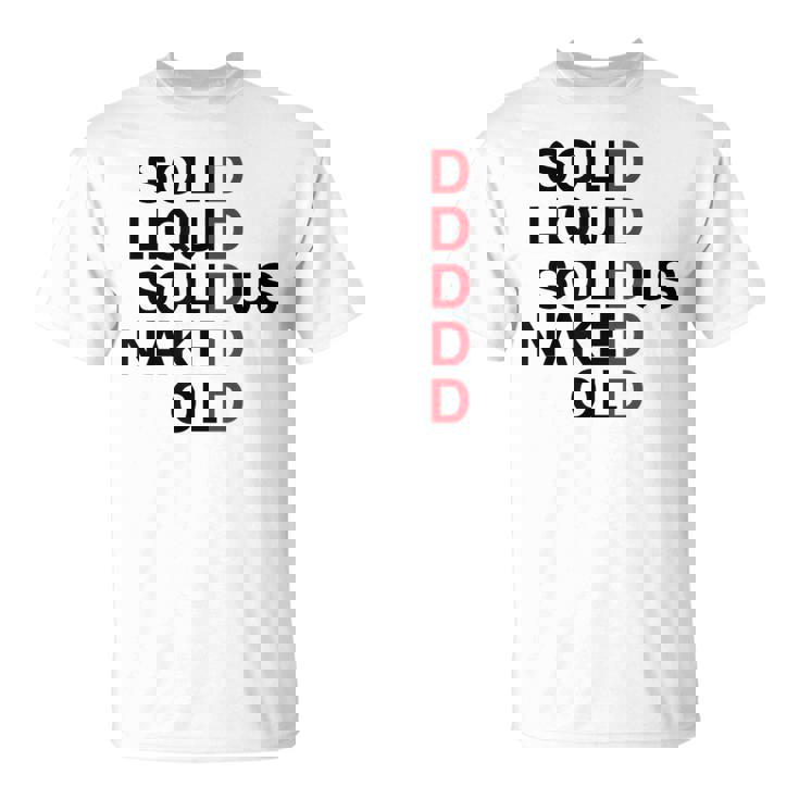 Solid Liquidolidus Naked Old Tシャツ