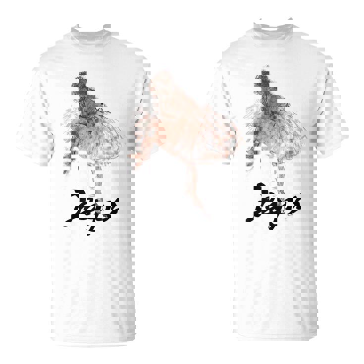 Study Of A Ballet Dancer エドガー・ドガ Tシャツ