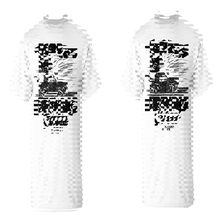 Toonces 自動車教習所 エスト 伝説の運転 猫 面白い Tシャツ