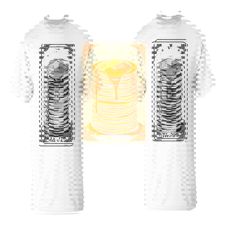 The Tower タロットカード パンケーキタワー 面白いパンケーキ Tシャツ